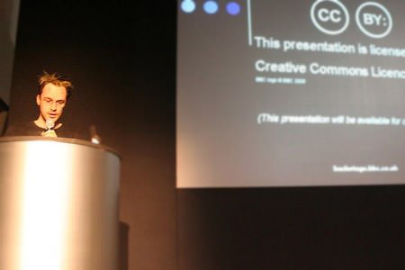 Ben Metcalfe at dConstruct 2005