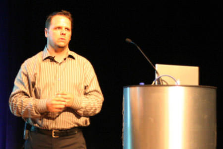 Derek Featherstone at dConstruct 2006
